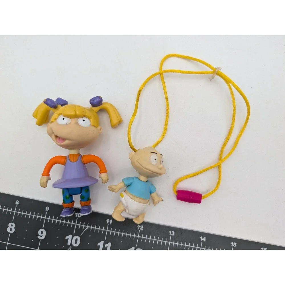 Viacom Rugrats Angelica Figure Tommy Pickles Bubble Wand 1998 1999 Lot
